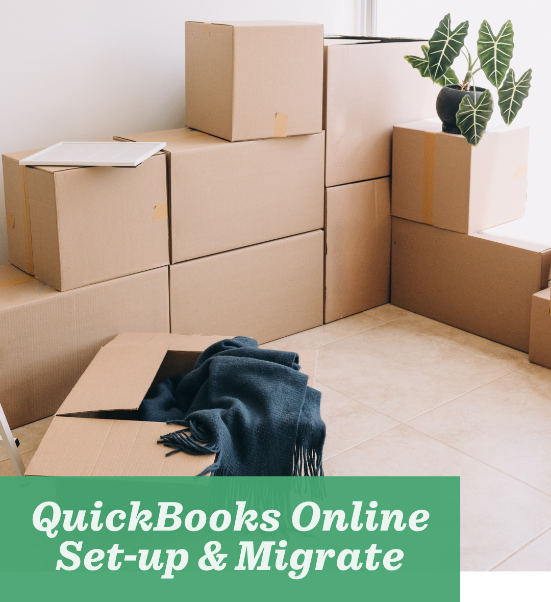 switching to quickbooks online setup and migrate